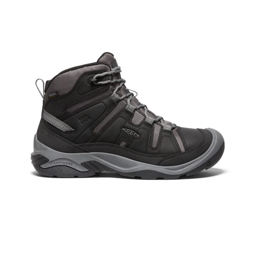 Keen Men's Circadia Waterproof Boot | Black/Steel Grey 1 Keen Men's Circadia Waterproof Boot | Black/Steel Grey