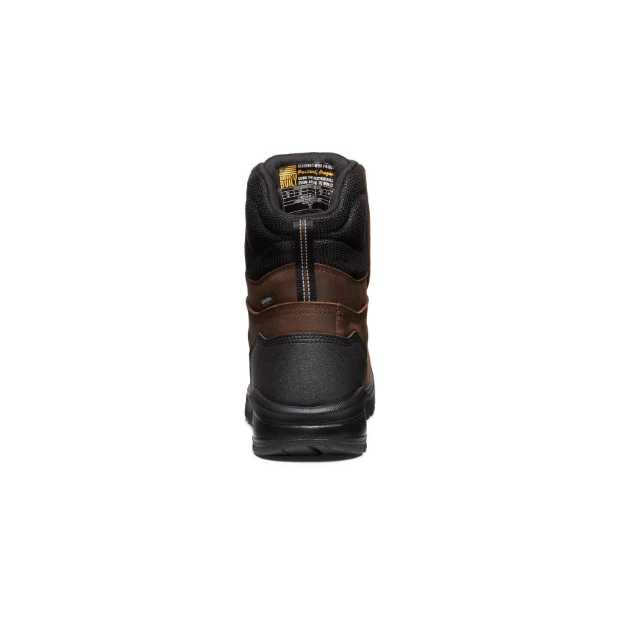Keen Men's Independence 8" Insulated Waterproof Boot (Carbon-Fiber Toe) | Dark Earth/Black 5 Keen Men's Independence 8" Insulated Waterproof Boot (Carbon-Fiber Toe) | Dark Earth/Black - Image 5