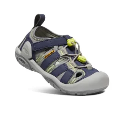 Keen Little Kids' Knotch Creek | Steel Grey/Blue Depths -Fashion Shoes a46d5a53dedb3511ea8ed161aa0d1104ab551142