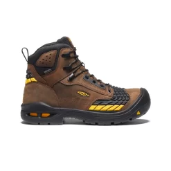 Keen Men's Troy 6" Waterproof Boot (Carbon-Fiber Toe) | Dark Earth/Black