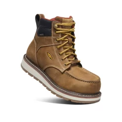 Keen Women's Cincinnati 6" Waterproof Boot (Carbon-Fiber Toe) | Belgian/Sandshell -Fashion Shoes a70f60eb12593406cedb233814585e8177edbc94