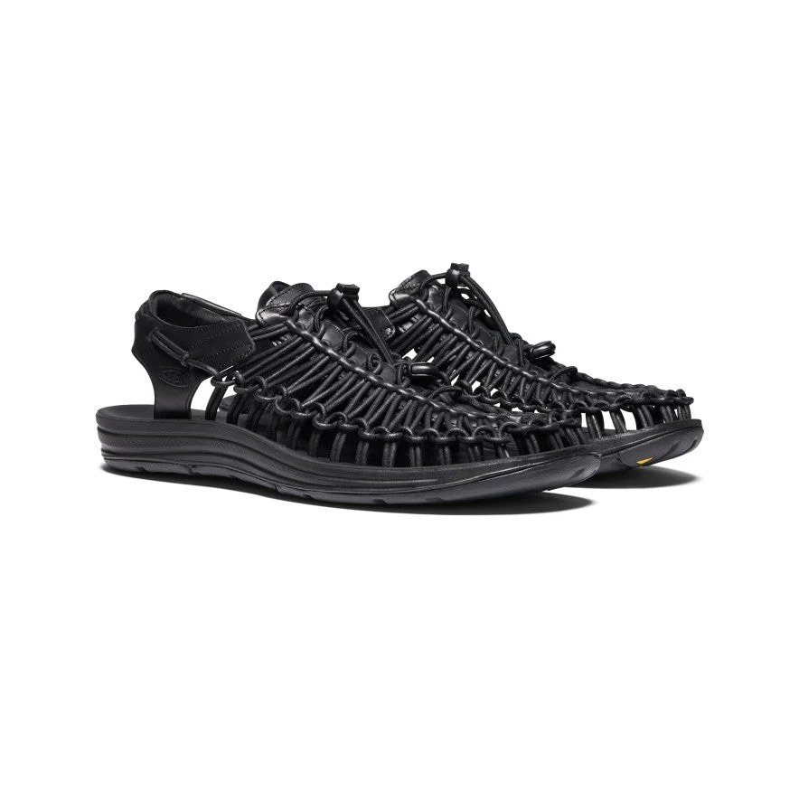 Keen Men's UNEEK Premium Leather | Black 2 Keen Men's UNEEK Premium Leather | Black - Image 2