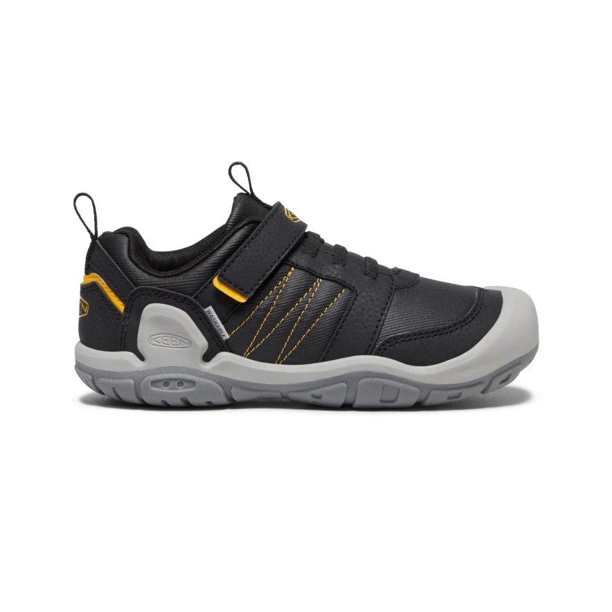 Big Kids' Knotch Peak Sneaker | Black/KEEN Yellow 1 Big Kids' Knotch Peak Sneaker | Black/KEEN Yellow
