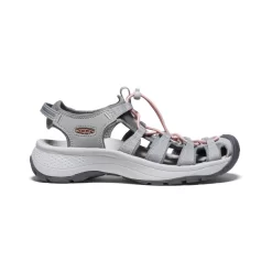 Keen Women's Astoria West Sandal | Grey/Coral