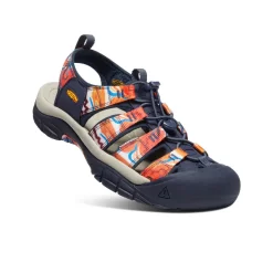 Keen Men's Newport X Outdoor Afro | Groovy Orange/Navy -Fashion Shoes b1e2cf792bfff0e3ef1452d6ac0414715e685b39