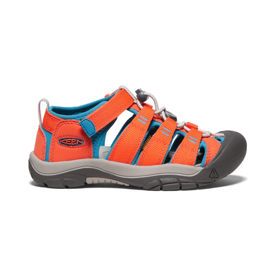Keen Big Kids' Newport H2 | Safety Orange/Fjord Blue 1 Keen Big Kids' Newport H2 | Safety Orange/Fjord Blue