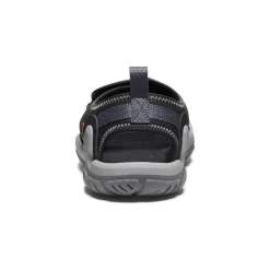 Keen Big Kids' Knotch River Open-Toe | Black/Steel Grey -Fashion Shoes b7f746fd9a2d1369242b8d000422c9784ab7593c