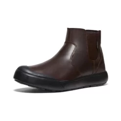 Keen Women's Elena Waterproof Chelsea | Bison/Black -Fashion Shoes b8c495ee26fc8763092f8d6b1739daf465a5a290