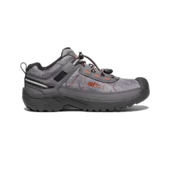 Keen Big Kids' Targhee Sport Vent Shoe | Magnet/Scarlet Ibis
