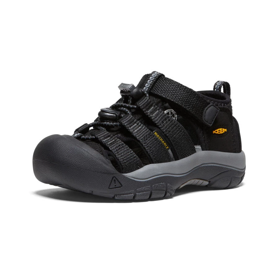 Little Kids' Newport H2 | Black/Keen Yellow 3 Little Kids' Newport H2 | Black/Keen Yellow - Image 3