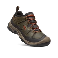 Keen Men's Circadia Waterproof Shoe | Black Olive/Potters Clay -Fashion Shoes ba0271c3a1fa1cc27057351556438c8a9bb94e49