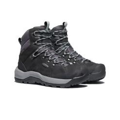 Keen Women's Revel IV Polar Waterproof Boot | Black/Harbor Gray -Fashion Shoes bc471b435b076223bc9cfd8a6ae281d6b00a2755