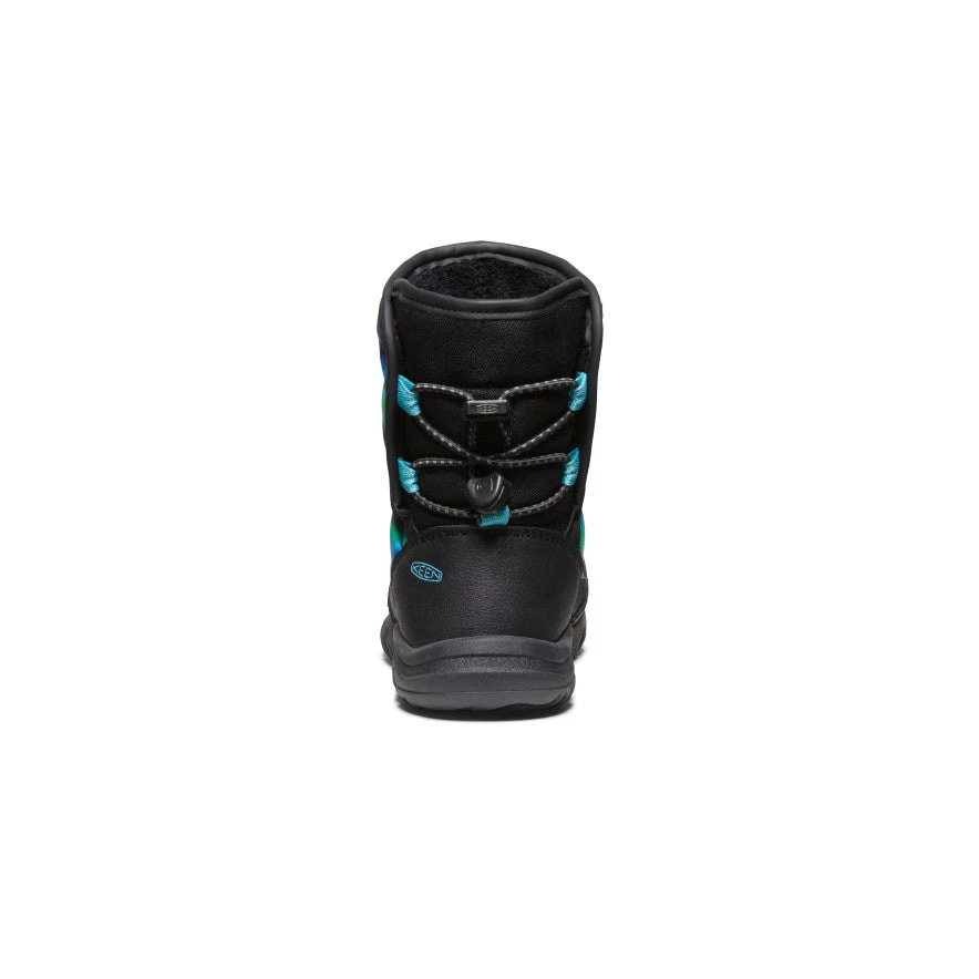 Keen Little Kids' Puffrider Waterproof Winter Boot | Northern Lights/Black 5 Keen Little Kids' Puffrider Waterproof Winter Boot | Northern Lights/Black - Image 5