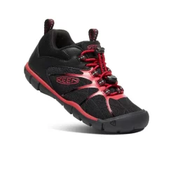 Keen Little Kids' Chandler 2 CNX Sneaker | Black/Red Carpet -Fashion Shoes bf30fab38af7b9f48d9285a346a8cfb539f43cf8