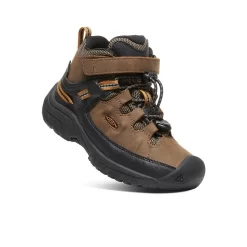 Keen Little Kids' Targhee Waterproof Boot | Dark Earth/Golden Brown -Fashion Shoes bf3b8db45269560dc20c027faccf934653b8acff