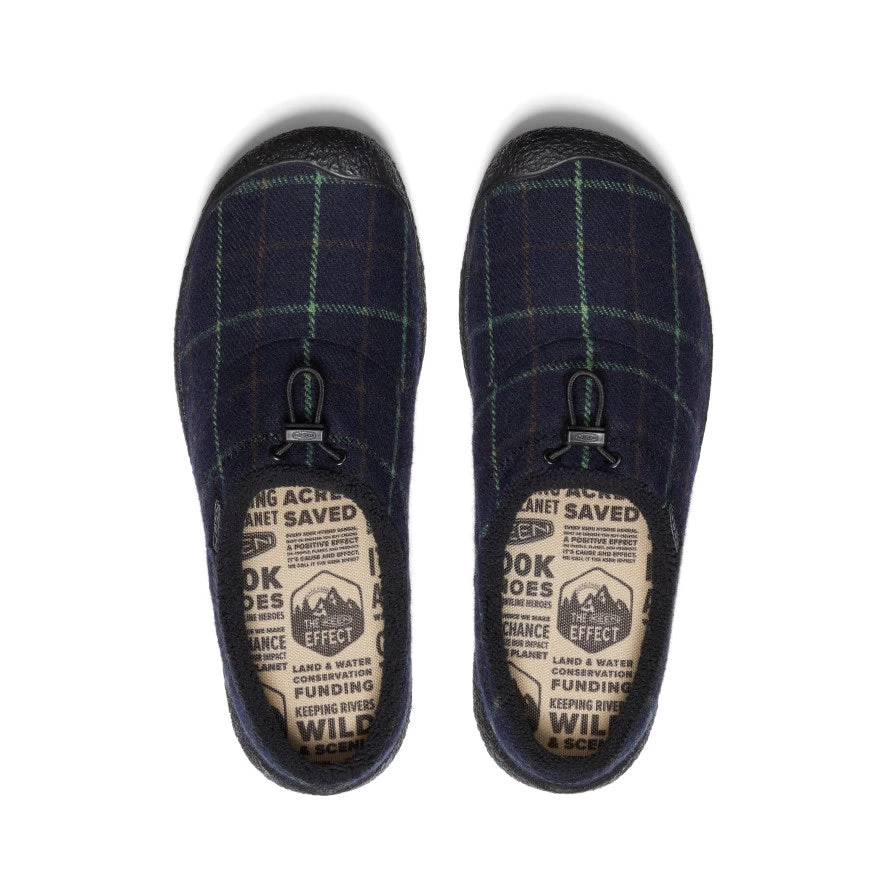 Keen Men's Howser III Slide | Navy Plaid 4 Keen Men's Howser III Slide | Navy Plaid - Image 4