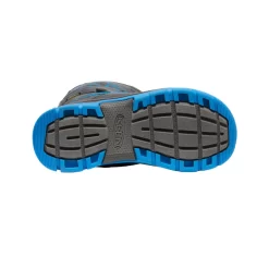 Keen Big Kids' Snow Troll Waterproof Boot | Magnet/Blue Aster -Fashion Shoes c20d052ccd30b833fb40383cb1efa73a5e90b459