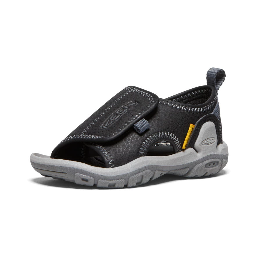 Keen Toddlers' Knotch River Open-Toe | Black/Steel Grey 3 Keen Toddlers' Knotch River Open-Toe | Black/Steel Grey - Image 3