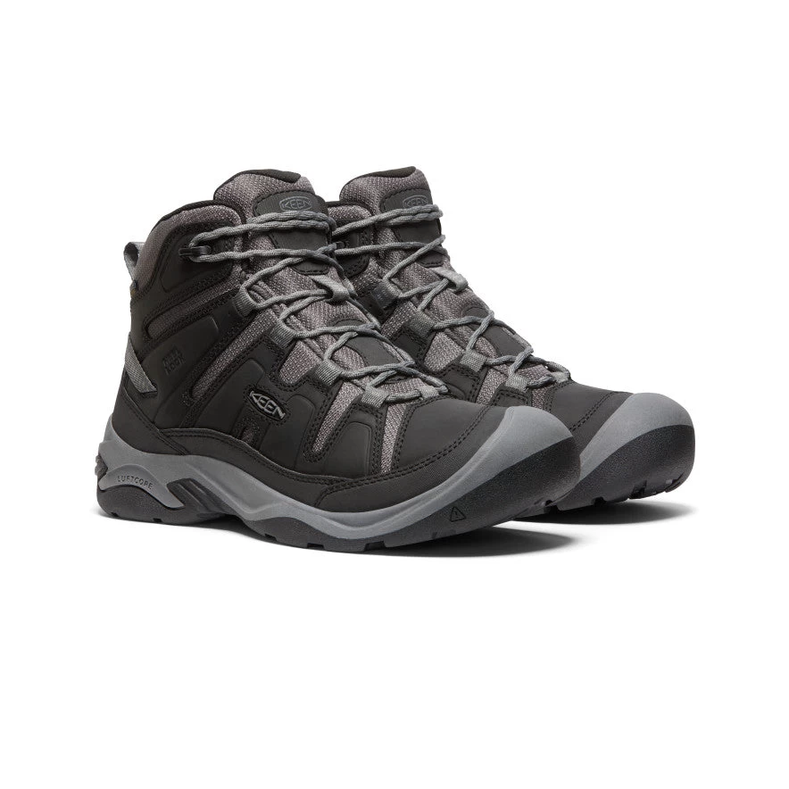 Keen Men's Circadia Waterproof Boot | Black/Steel Grey 2 Keen Men's Circadia Waterproof Boot | Black/Steel Grey - Image 2
