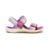 Keen Little Kids' Elle Backstrap | Rainbow/Festival Fuchsia