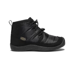 Keen Big Kids' Howser II Waterproof Chukka | Black/Black