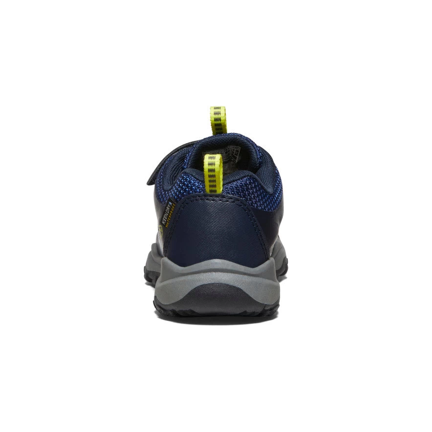 Keen Little Kids' Wanduro Waterproof Shoe | Sky Captain/Evening Primrose 5 Keen Little Kids' Wanduro Waterproof Shoe | Sky Captain/Evening Primrose - Image 5
