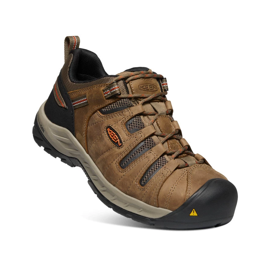 Keen Men's Flint II (Steel Toe) | Shitake/Rust 3 Keen Men's Flint II (Steel Toe) | Shitake/Rust - Image 3