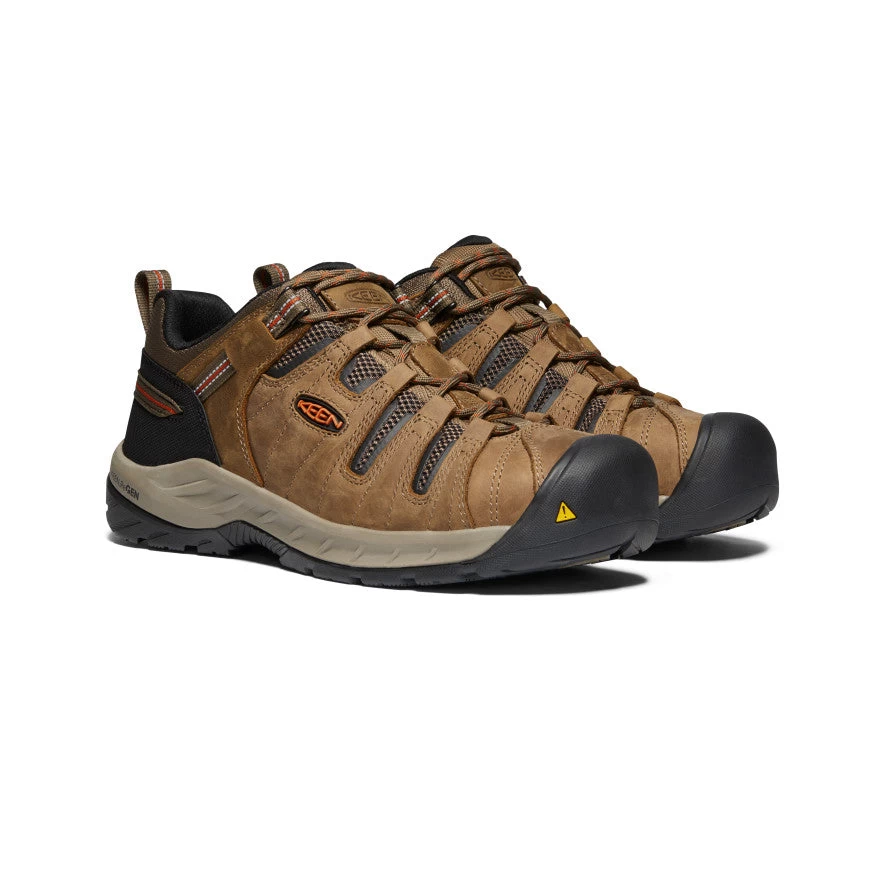 Keen Men's Flint II (Steel Toe) | Shitake/Rust 2 Keen Men's Flint II (Steel Toe) | Shitake/Rust - Image 2