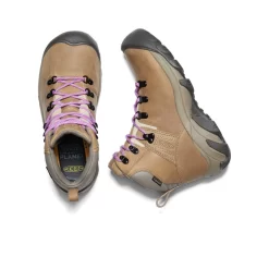 Keen Women's Pyrenees Waterproof Hiking Boot | Safari/English Lavender -Fashion Shoes d2c01ab5f0b73e77c3a564658b875452b84b4a0d
