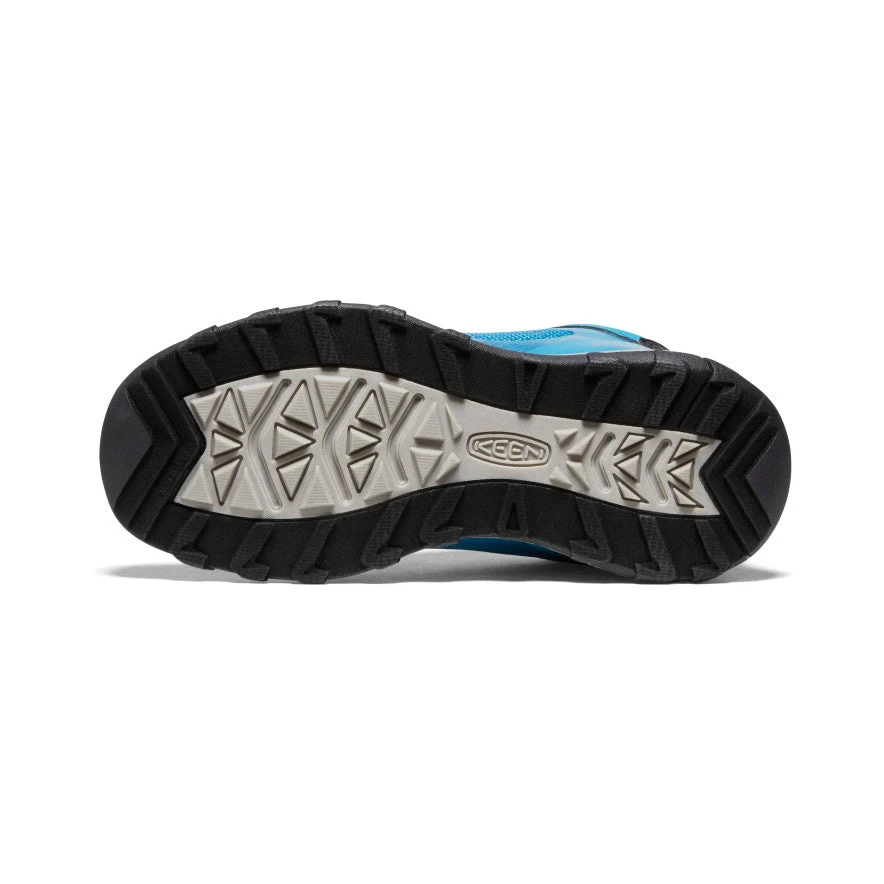 Keen Big Kids' Wanduro Waterproof Boot | Fjord Blue/Fuchsia Purple 6 Keen Big Kids' Wanduro Waterproof Boot | Fjord Blue/Fuchsia Purple - Image 6