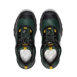 Keen Big Kids' Wanduro Waterproof Shoe | Black/Greener Pastures -Fashion Shoes ded641ba202e03efbc06d09dd6c6d54b4fa97180