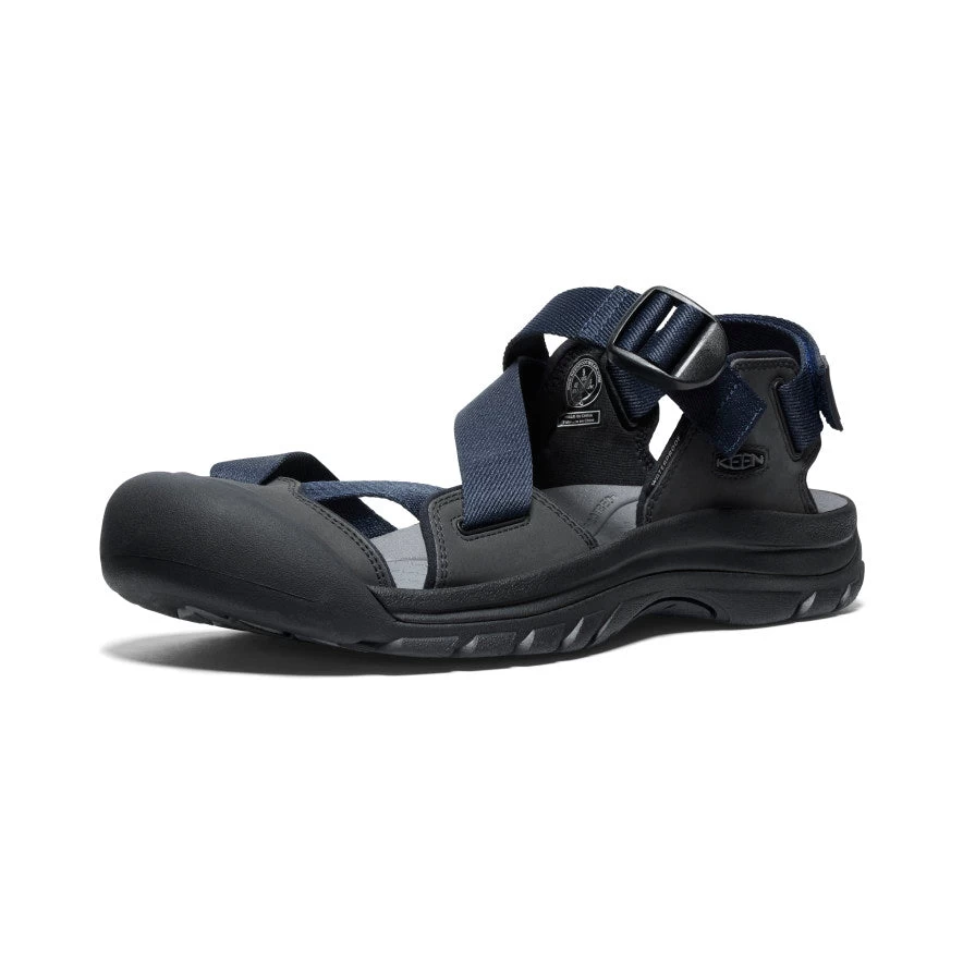 Keen Men's Zerraport II Sandal | Sky Captain/Black 3 Keen Men's Zerraport II Sandal | Sky Captain/Black - Image 3