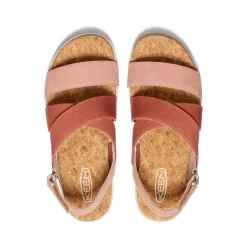 Keen Women's Elle Criss Cross Sandal | Baked Clay/Cork -Fashion Shoes e27e9866b30e5a91bcf5e01a218a40682f244144