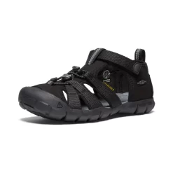 Keen Big Kids' Seacamp II CNX | Black/Grey -Fashion Shoes e35903264fc9fdc0186a4cf13bf4e7df7e88c985