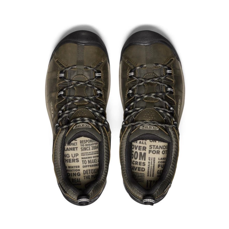 Keen Men's Targhee II Waterproof | Dark Olive/Plaza Taupe 4 Keen Men's Targhee II Waterproof | Dark Olive/Plaza Taupe - Image 4