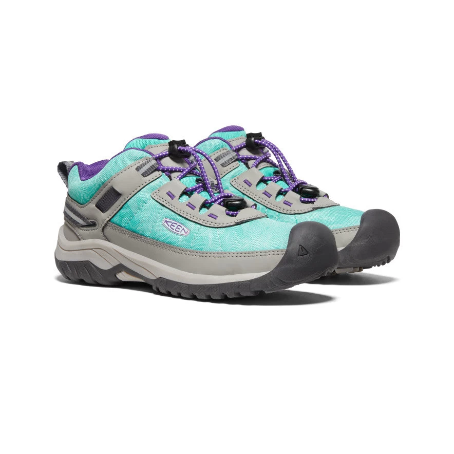 Keen Big Kids' Targhee Sport Vent Shoe | Waterfall/Vapor 2 Keen Big Kids' Targhee Sport Vent Shoe | Waterfall/Vapor - Image 2