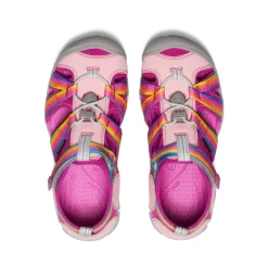 Keen Big Kids' Seacamp II CNX | Rainbow/Festival Fuchsia -Fashion Shoes ea76f2263824a61b41b01969dc0f973fb306a852