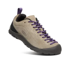 Keen Women's Jasper Suede Sneakers | Brindle/Tillandsia Purple -Fashion Shoes eb701febc71b5db40748eb4a5a28eb01b6676877