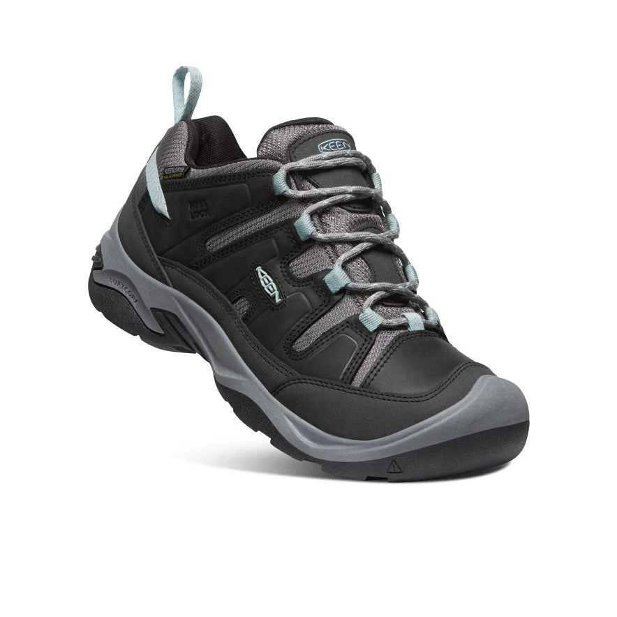 Keen Women's Circadia Waterproof Shoe | Black/Cloud Blue 3 Keen Women's Circadia Waterproof Shoe | Black/Cloud Blue - Image 3