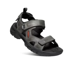 Keen Men's Targhee III Open Toe Sandal | Grey/Black -Fashion Shoes f01f00a3325d3a1fe457a741bd8ff88a1df936a5