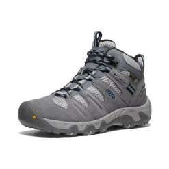 Keen Women's Headout Waterproof Hiking Boot | Steel Grey/Blue Heaven -Fashion Shoes f19ee28ff5c3a0fa00d3ea581523413aa385035d