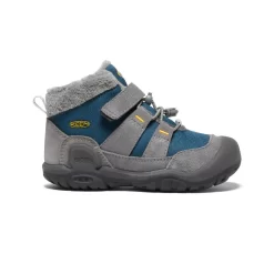 Keen Little Kids' Knotch Chukka | Steel Grey/Blue Wing Teal