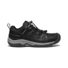 Keen Big Kids' Targhee Waterproof Shoe | Black/Steel Grey