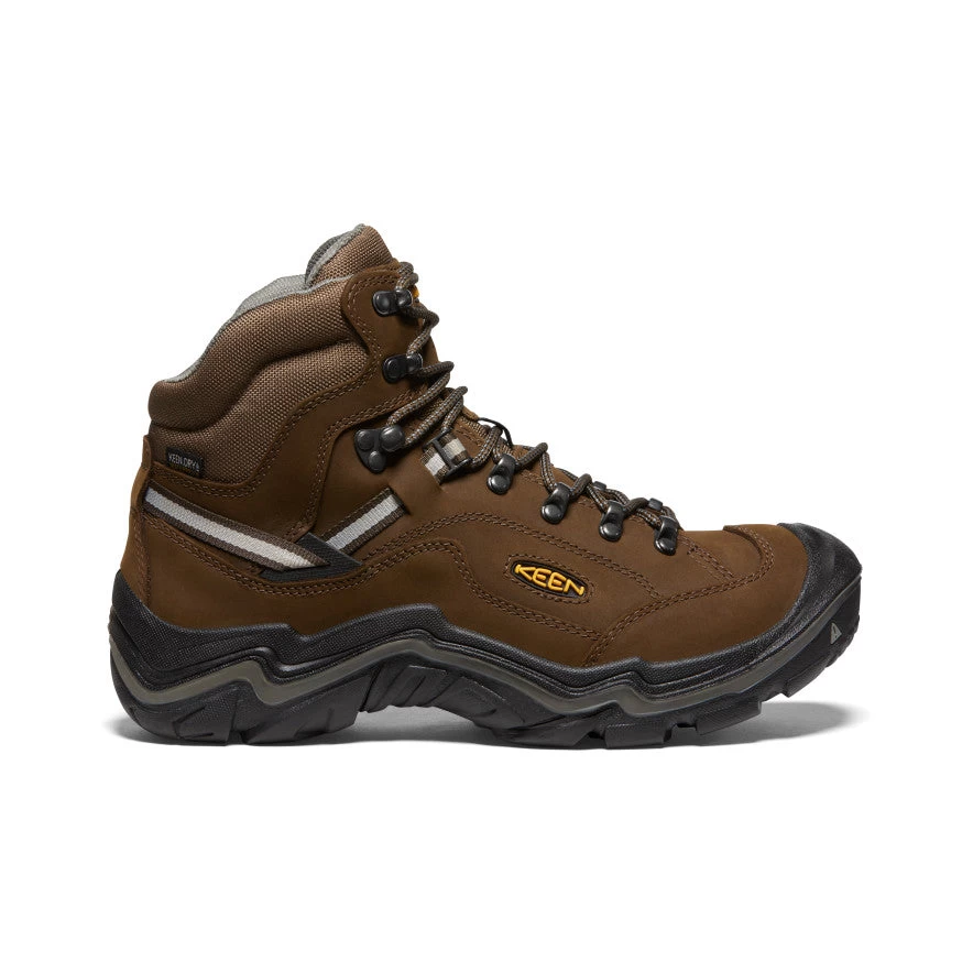 Keen Men's Durand II Waterproof Boot Wide | Cascade Brown/Gargoyle 1 Keen Men's Durand II Waterproof Boot Wide | Cascade Brown/Gargoyle