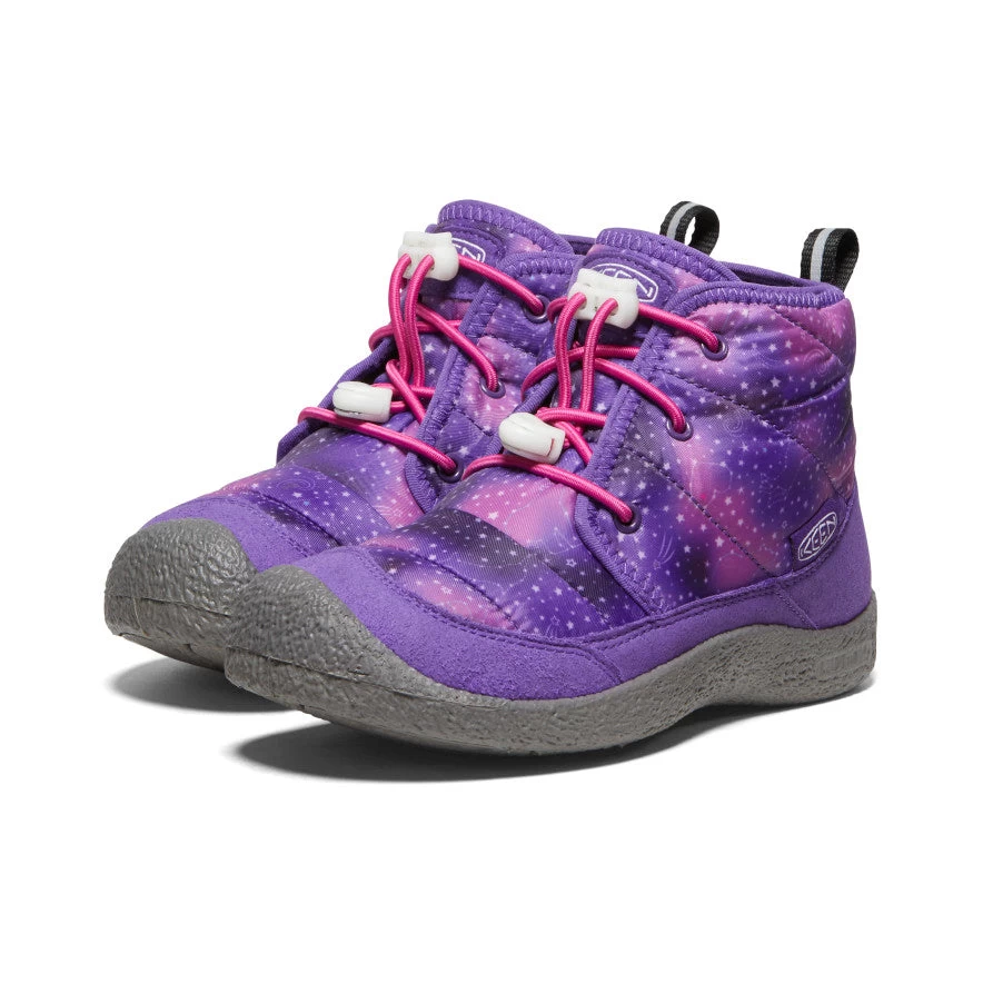 Keen Big Kids' Howser II Waterproof Chukka | Tillandsia Purple/Multi 2 Keen Big Kids' Howser II Waterproof Chukka | Tillandsia Purple/Multi - Image 2
