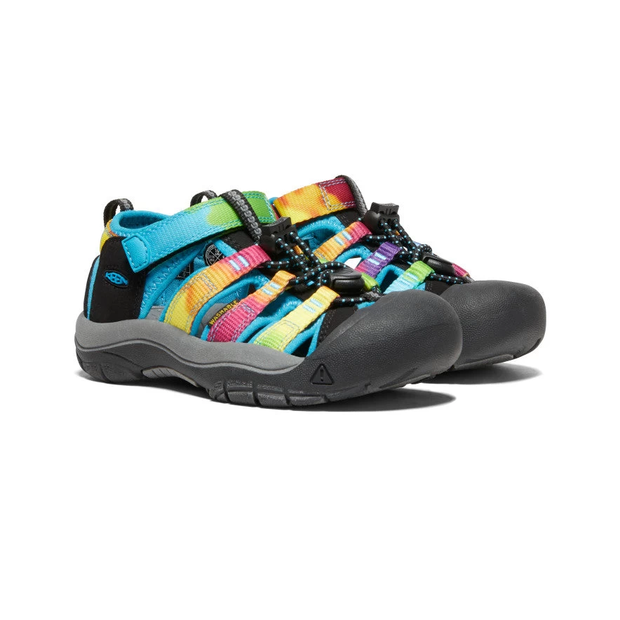 Keen Little Kids' Newport H2 | Rainbow Tie Dye 2 Keen Little Kids' Newport H2 | Rainbow Tie Dye - Image 2