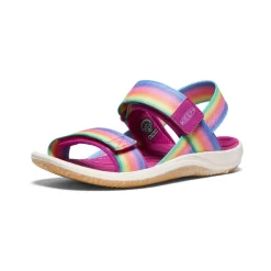 Keen Big Kids' Elle Backstrap | Rainbow/Festival Fuchsia -Fashion Shoes fcb2b4ad014eb7760a5ab95b5f186bdfcf9dd4b8